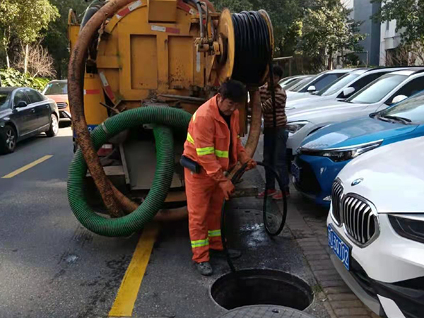 南城排污管道清淤