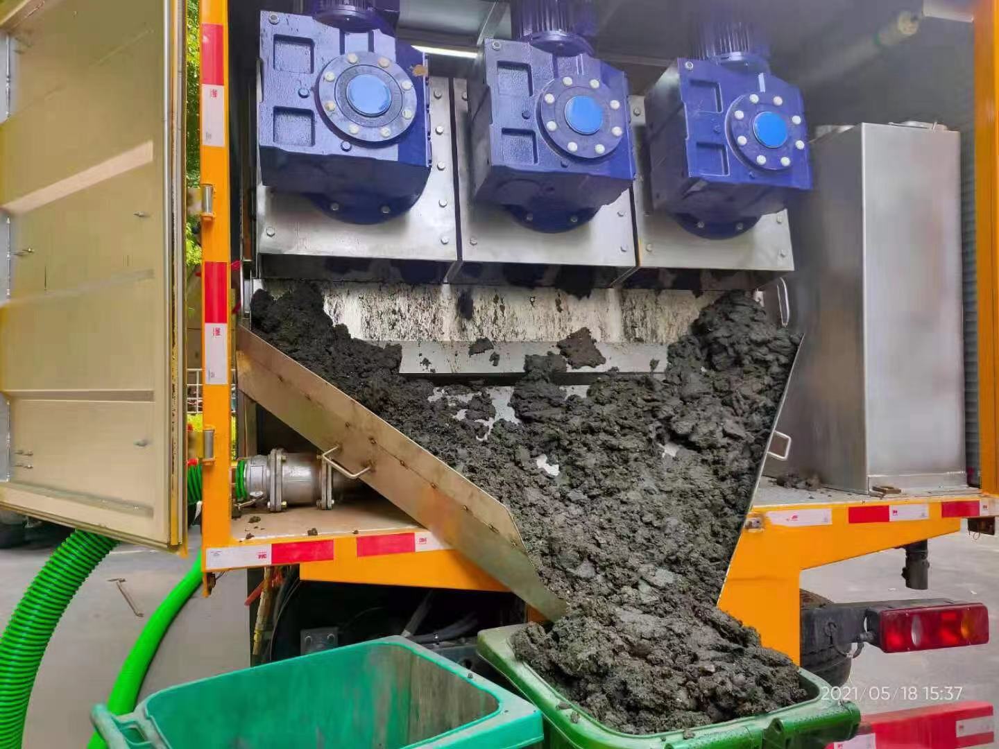 南城化粪池清掏城市维护站-泥浆净化干湿分离处理